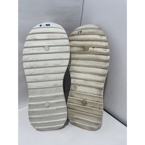 Steven Madden WOMENS walking ANGIE Platform Y2K SNEAKERS SIZE 9.5 BEIGE LACE UP - Picture 5 of 6